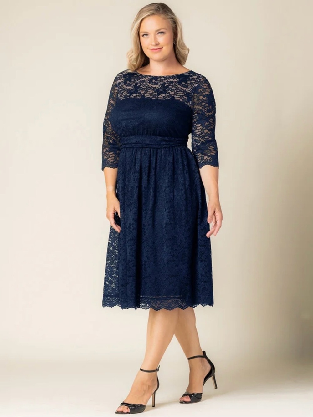 Kiyonna Luna Lace Dress